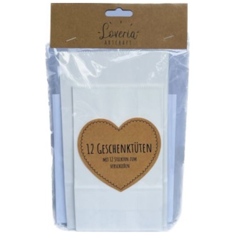 Geschenk Adventskalender Papiertüten zum Befüllen