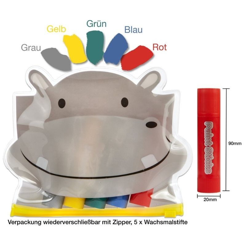 Paint Sticks Supersoft Malstifte Hippo