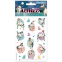 Kindertattoo Set Metallic Einhorn Lunabelle