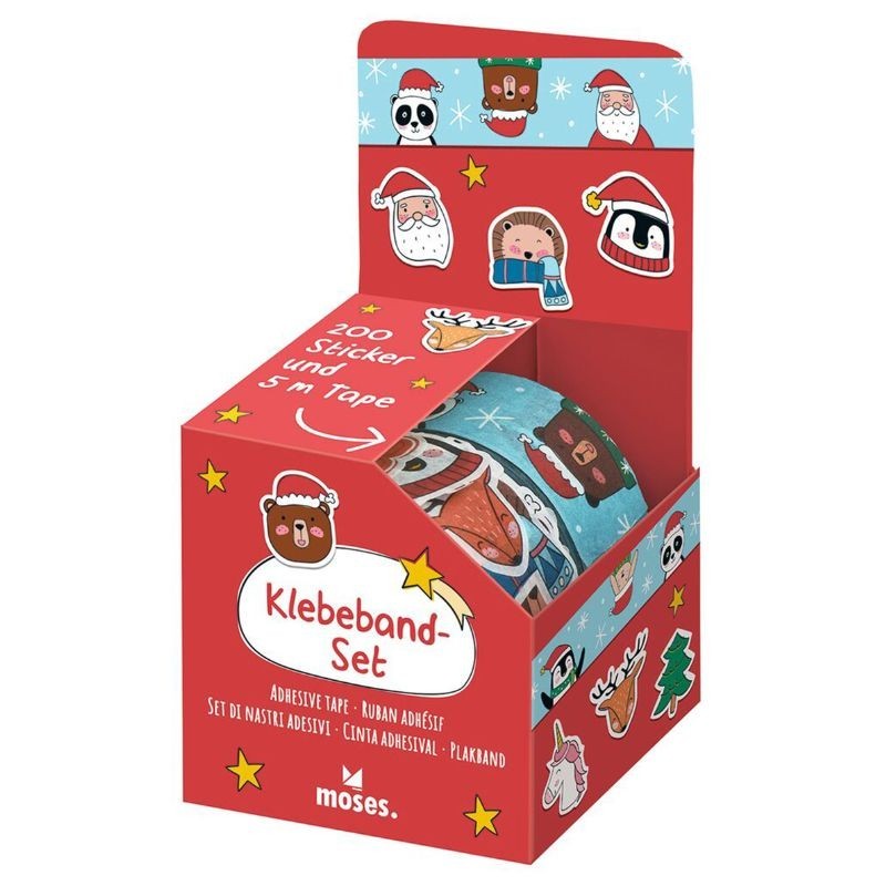 Klebeband Set Weihnachtsfreunde
