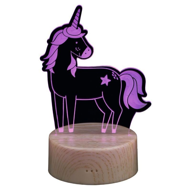 Nachtlicht Einhorn Sternenstaub mit Timer