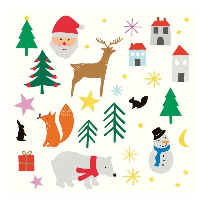 Servietten Rob Weihnachten von Stewo