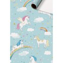 Geschenkpapier Einhorn Melody