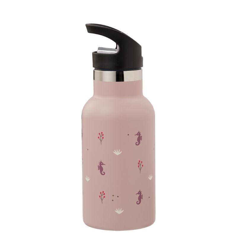 Thermosflasche Seepferdchen rosa