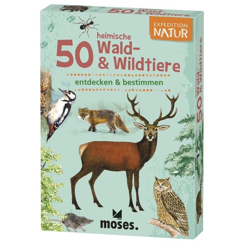 50 heimische Wald- & Wildtiere erkennen
