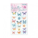 Metallic Sticker Schmetterlinge