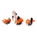 Baufahrzeuge orange PlanToys