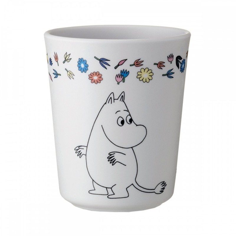 Trinkbecher Mumins bunt