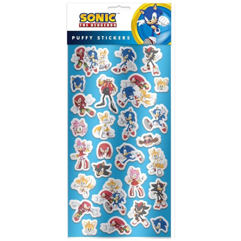 Sonic the Hedgehog Sticker Puffy