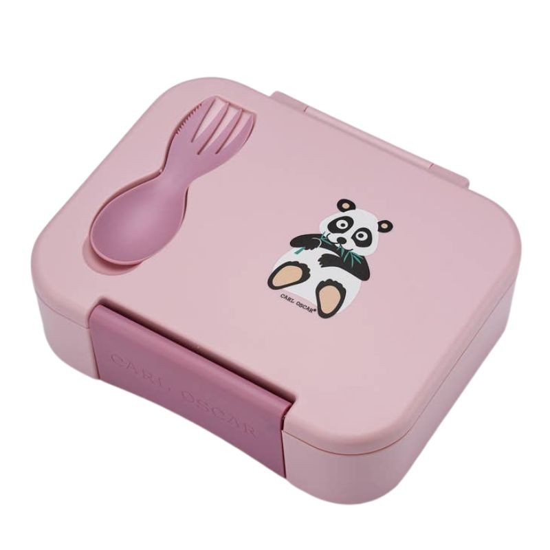 Bento Box Panda mit Besteck