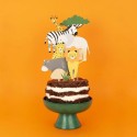Kuchendeko Cake Topper Safari