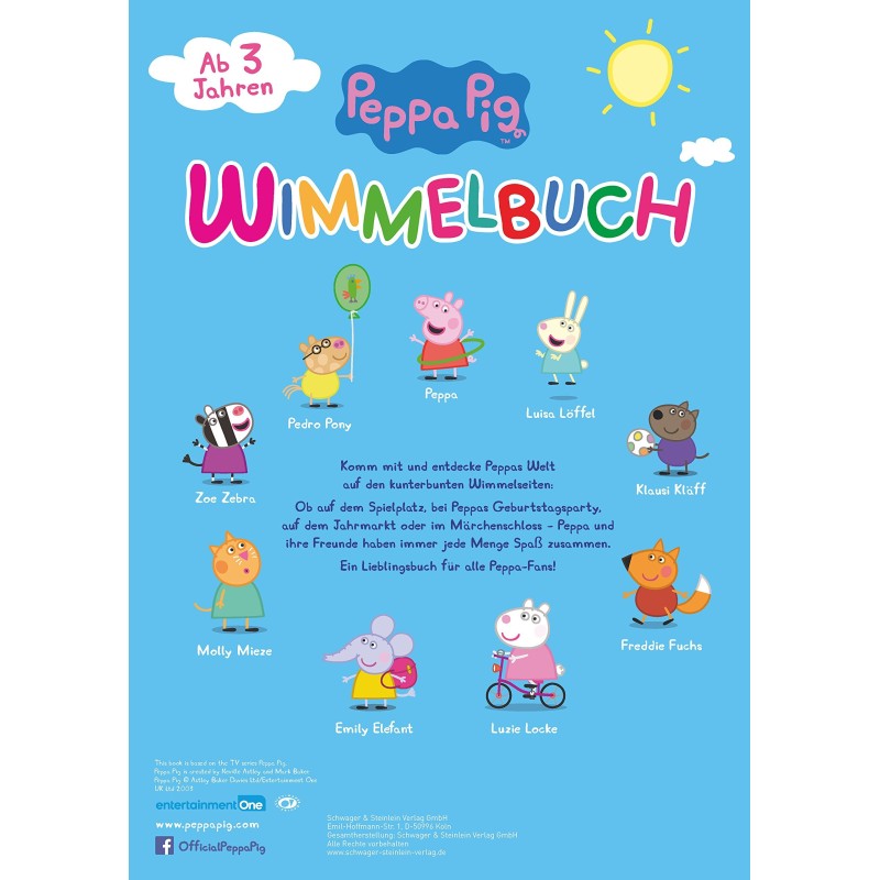 Peppa Pig Wimmelbuch mit Rätselspass