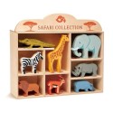 Safari Tiere aus Holz von Tender Leaf Toys