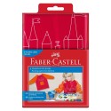 Malschürze in rot von Faber-Castell