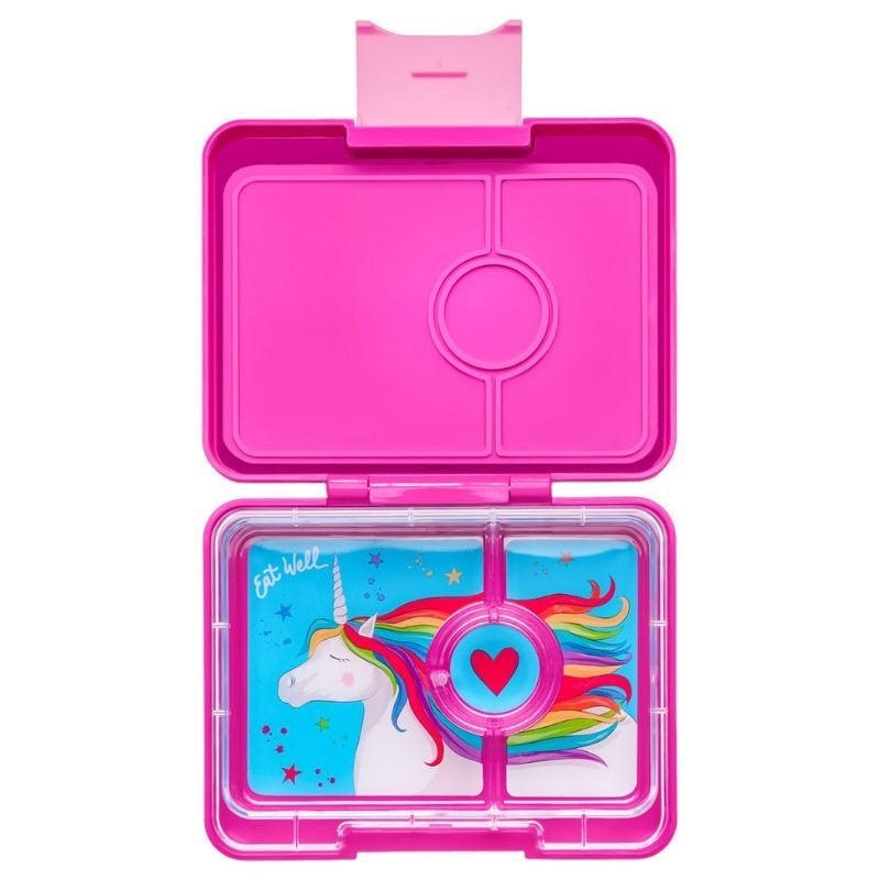 Yumbox Mini Snack Znünibox Malibu Einhorn