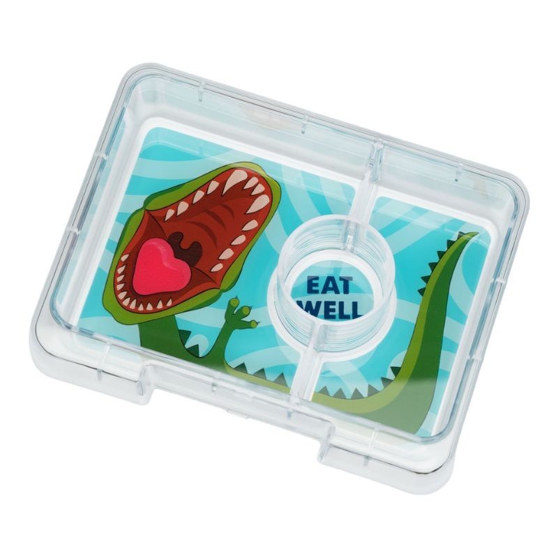 Yumbox Mini Snack Znünibox Jurassic Green Dino