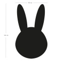 Magnettafel Hase mit Magneten