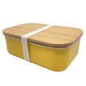 Lunchbox Edelstahl Smikkels gelb