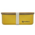 Lunchbox Edelstahl Smikkels gelb