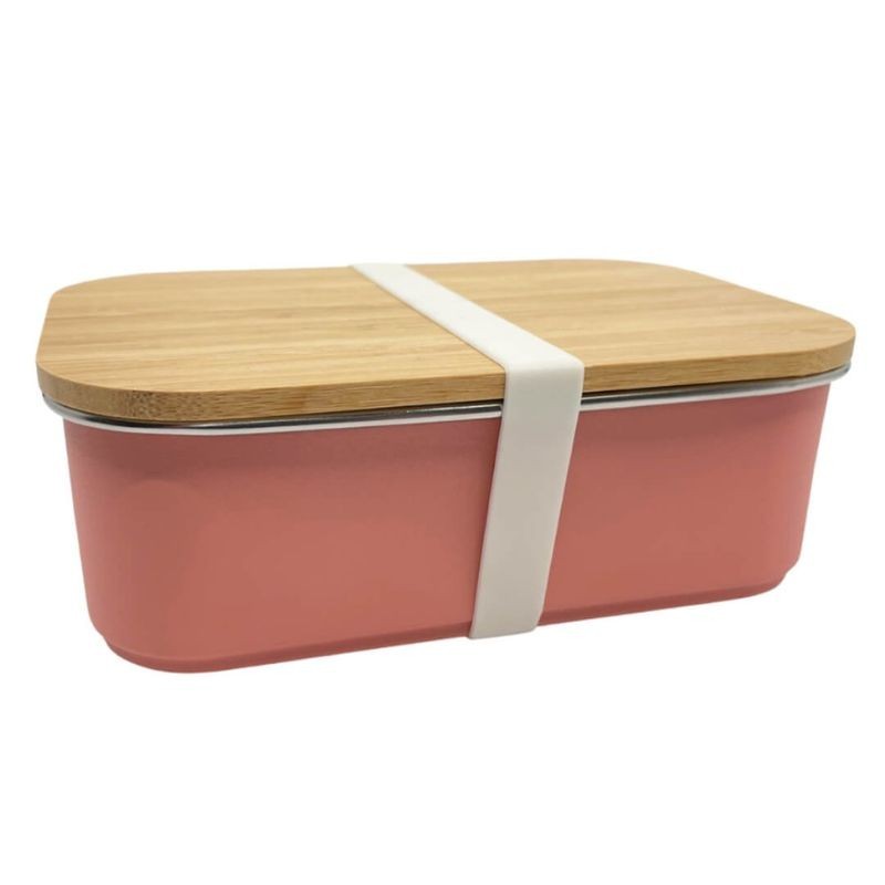 Lunchbox Edelstahl Smikkels rosa