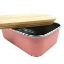 Lunchbox Edelstahl Smikkels rosa