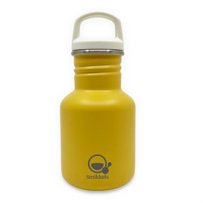 Trinkflasche Smikkels gelb