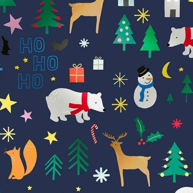 Geschenkpapier Weihnachten Rob
