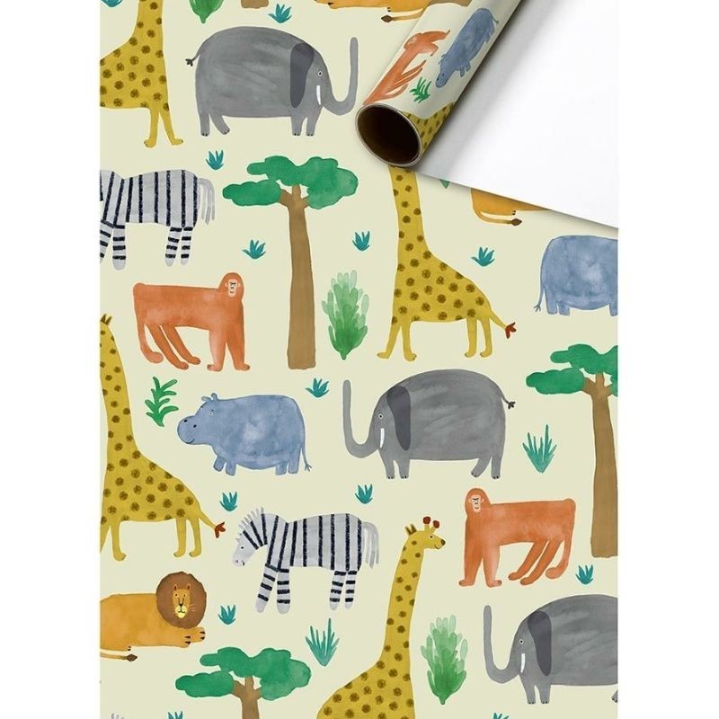 Geschenkpapier Safari Timba