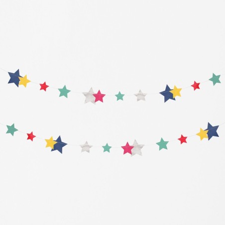 My Little Day - Girlande Sterne - Stars