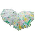 Kinder Regenschirm Dschungel farbwechselnd