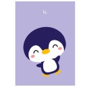 Geburtstagskarte Pinguin