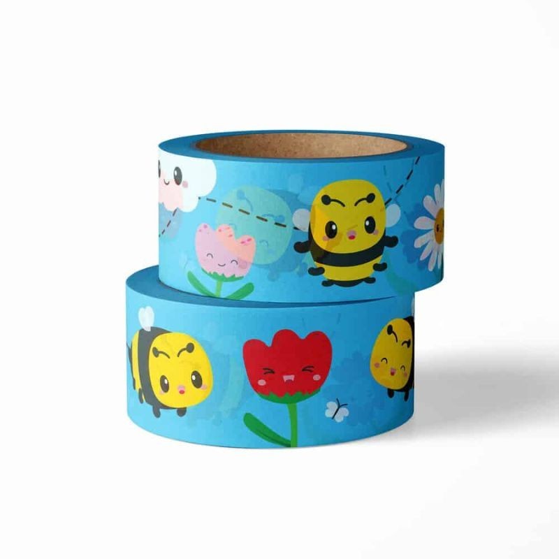 Washi Tape Bienen & Blumen
