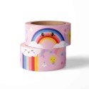 Washi Tape Regenbogen Wolken