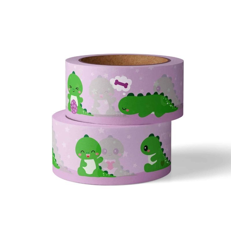 Washi Tape Dinosaurier bunt