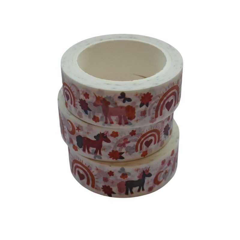 Washi Tape Einhorn bunt