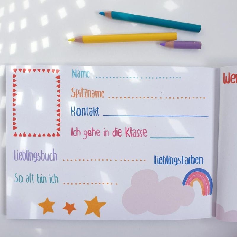 Freundebuch Alle meine Schulfreunde