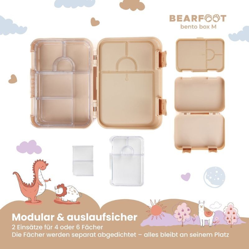 Znünibox Bearfoot Dinosaurier