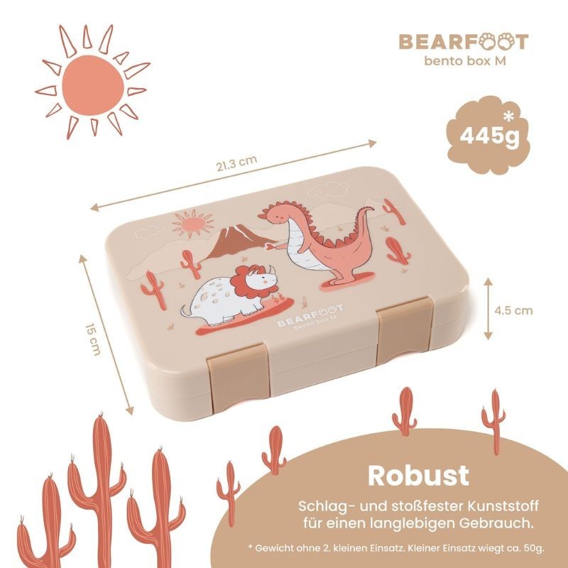 Znünibox Bearfoot Dinosaurier