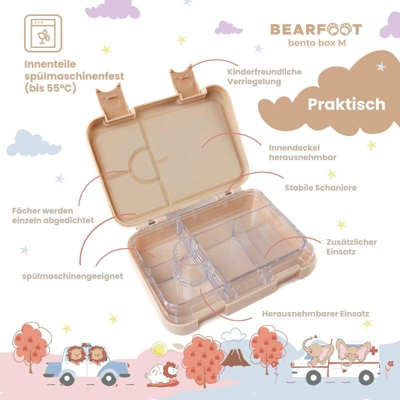 Znünibox Bearfoot Dinosaurier