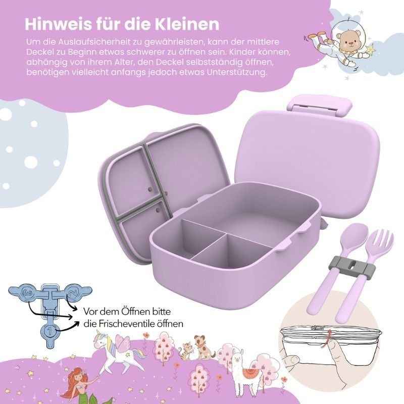 Znünibox Bearfoot lila