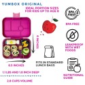 Yumbox Original Znünibox Malibu Purple