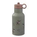 Thermosflasche Reh olive