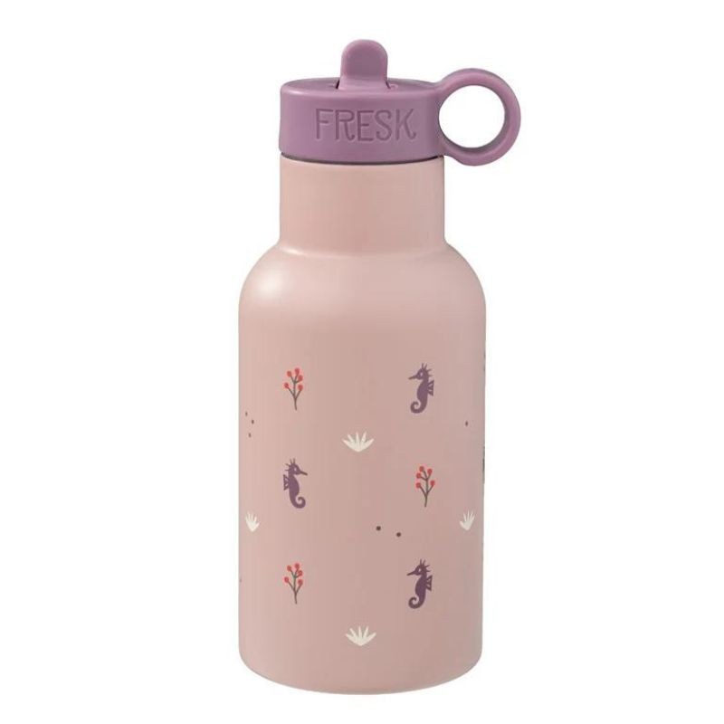 Thermosflasche Seepferdchen rosa