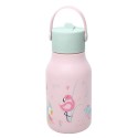 Trinkflasche Edelstahl Flamingo & Co