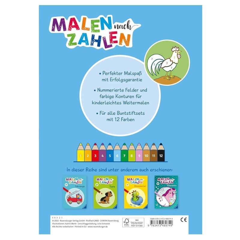 Malen nach Zahlen Bauernhof