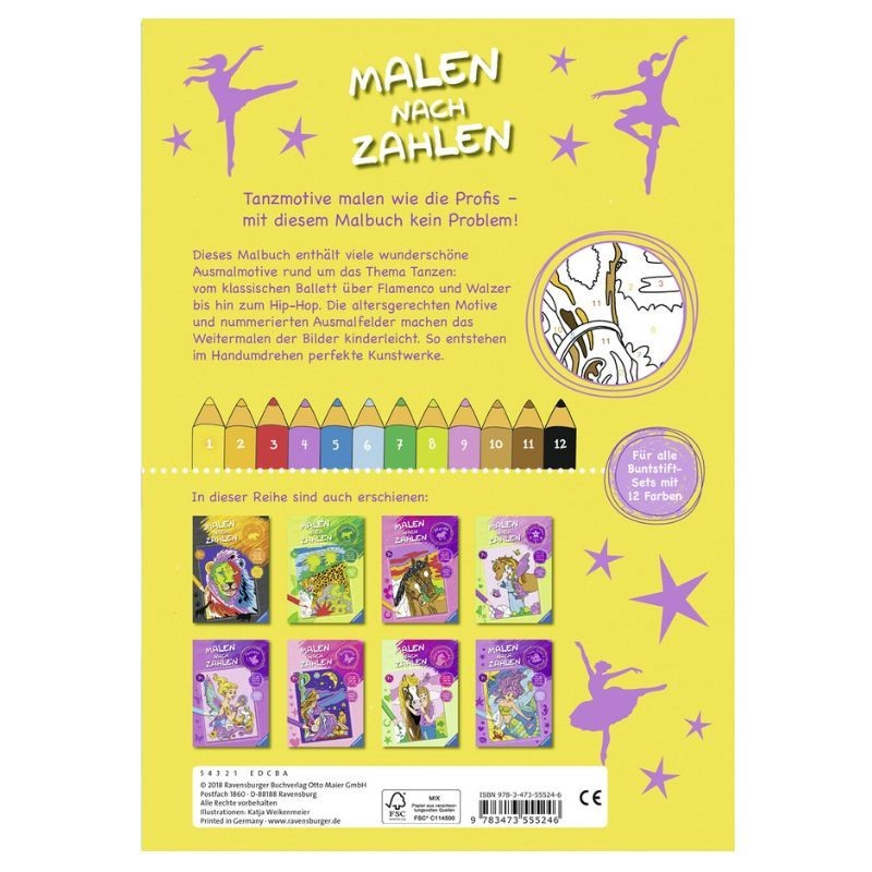 Malen nach Zahlen Dance