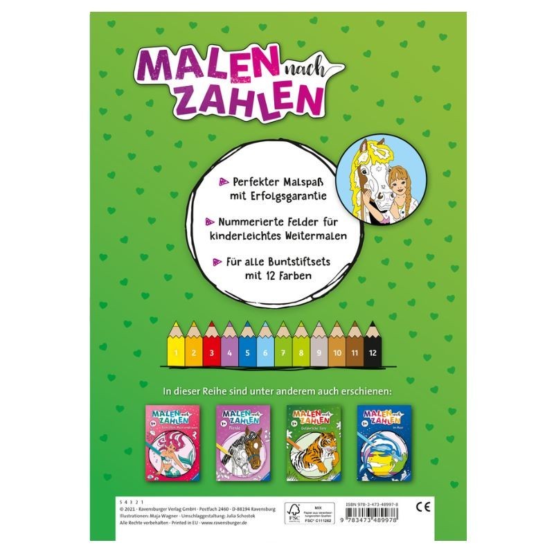 Malen nach Zahlen Pferdeträume