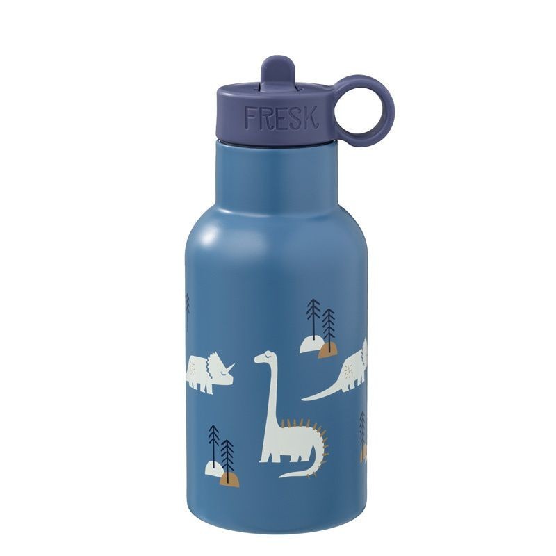 Thermosflasche Dinosaurier blau