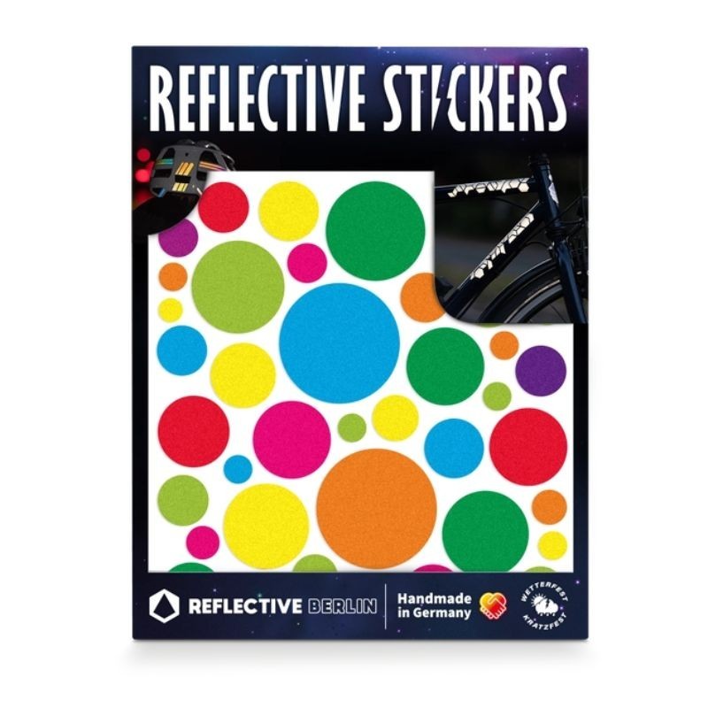 Reflektierende Sticker Bubbles bunt