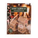 Adventskalender basteln Häuser